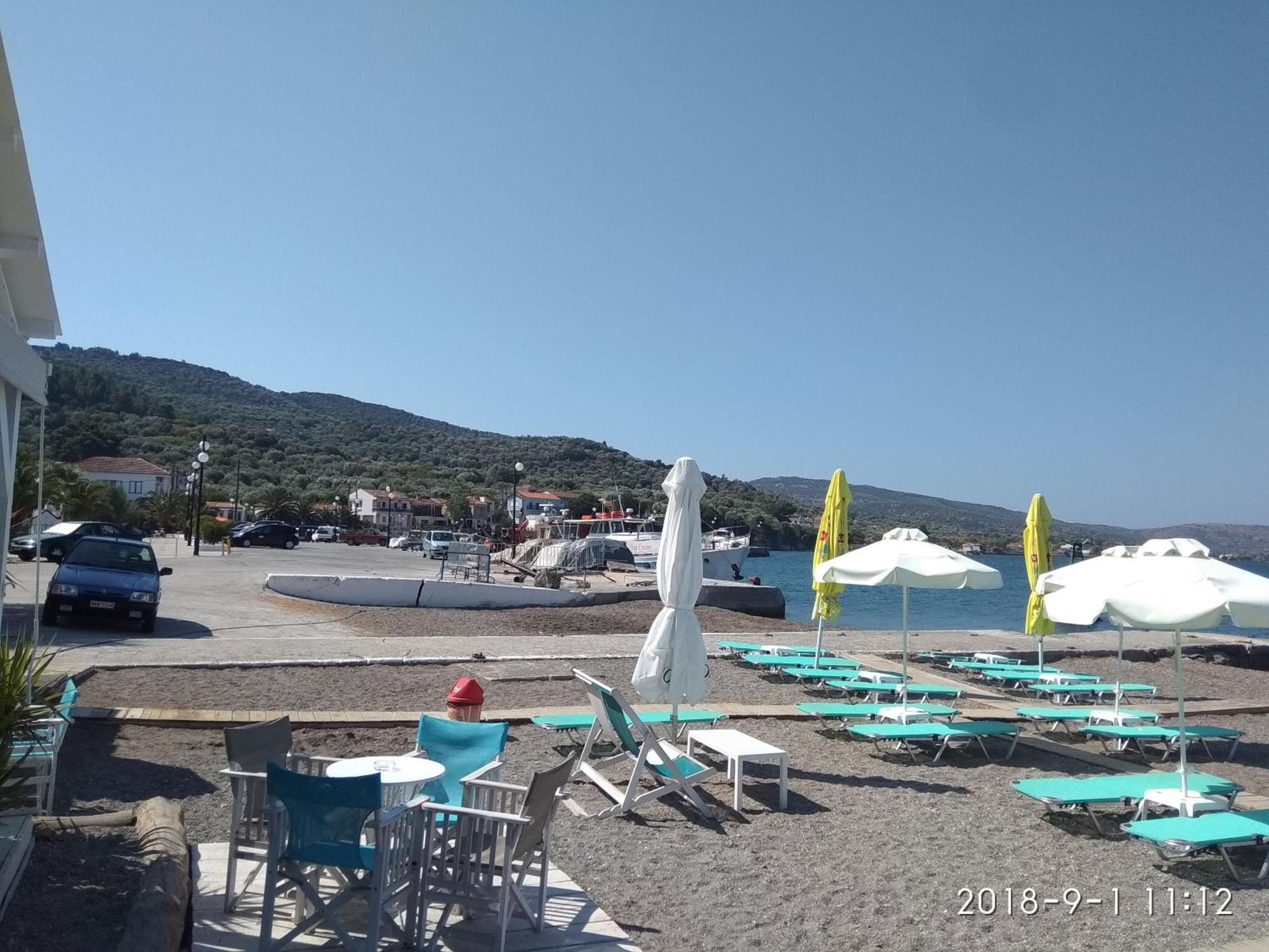 Holiday House With Sea View In Skala Polichnitos Skala Polichnitou Luaran gambar