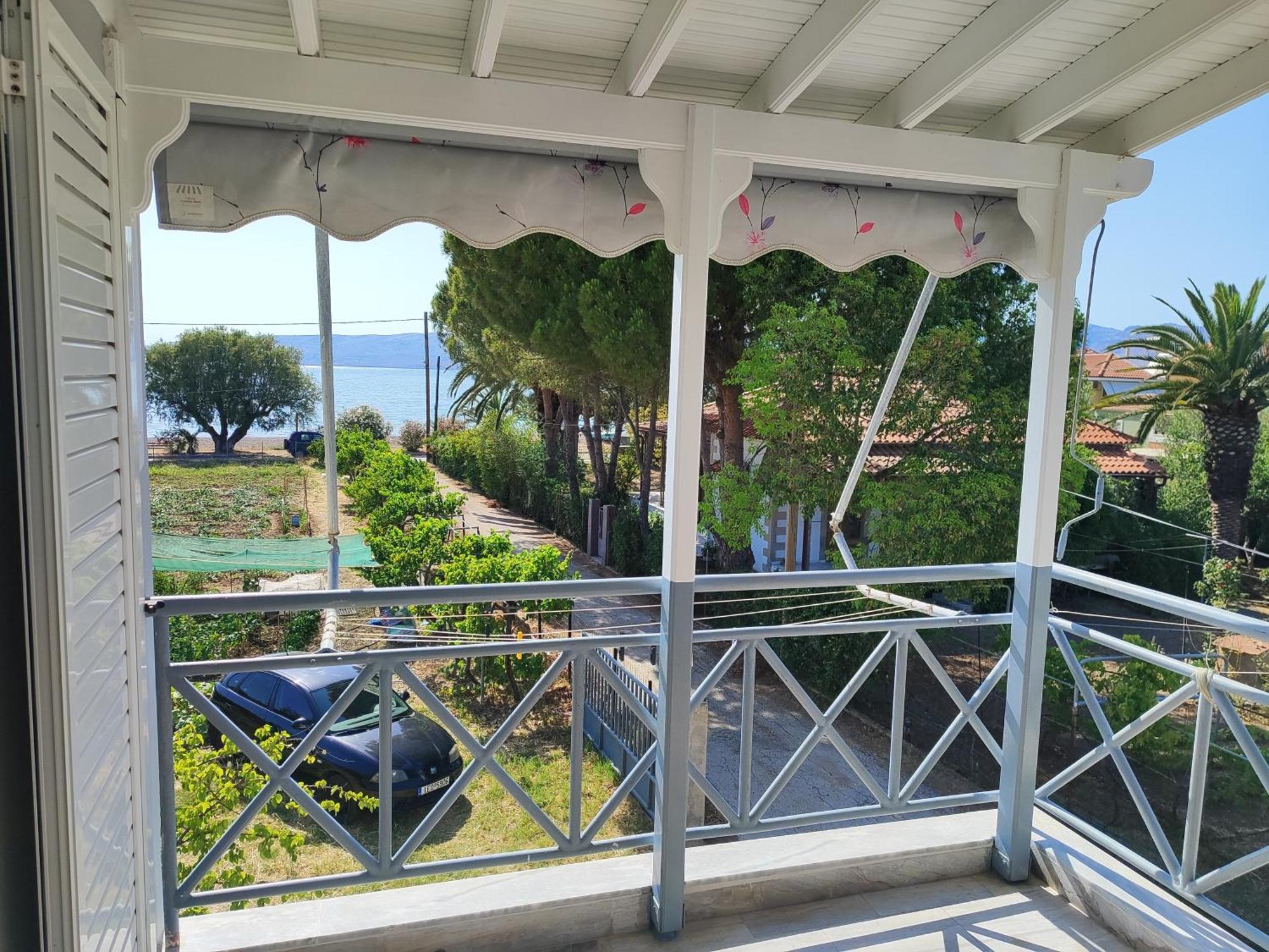Holiday House With Sea View In Skala Polichnitos Skala Polichnitou Luaran gambar