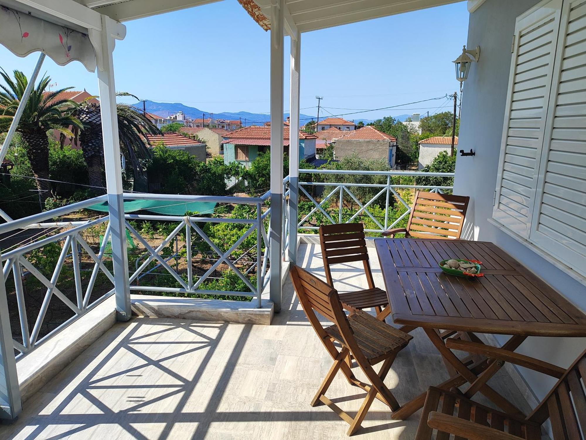 Holiday House With Sea View In Skala Polichnitos Skala Polichnitou Luaran gambar